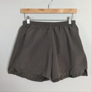 Olive Green Running Shorts